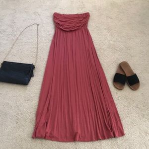 Strapless Maxi Dress